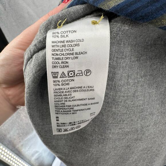 Tommy Bahama Mens Blue/Green Button Up Shirt L Island Modern Fit Striped Long Sl - Picture 5 of 5